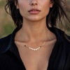 image:imageRossSimons Italian 10kt Yellow Gold Central Heart Station Necklace160 Inches