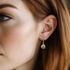image:imageRossSimons Italian 10kt Yellow Gold Damascato Ricami Drop Earrings