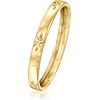 image:imageRossSimons Italian 10kt Yellow Gold DiamondCut Star RingNo Gemstone