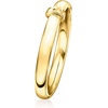 image:imageRossSimons Italian 10kt Yellow Gold DiamondCut Station RingNo Gemstone