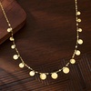 image:imageRossSimons Italian 10kt Yellow Gold Graduated Circle Station Necklace180 Inches