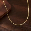 image:imageRossSimons Italian 10kt Yellow Gold Graduated LumachinaChain NecklaceNo Gemstone