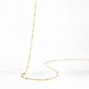 image:imageRossSimons Italian 10kt Yellow Gold Graduated LumachinaChain NecklaceNo Gemstone