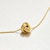 image:imageRossSimons Italian 10kt Yellow Gold Love Knot Necklace180 Inches