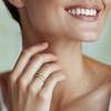 image:imageRossSimons Italian 10kt Yellow Gold OpenSpace Bar RingNo Gemstone