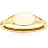 image:imageRossSimons Italian 10kt Yellow Gold Personalized Signet Ring01 Inches