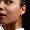 image:imageRossSimons Italian 3mm 10kt Yellow Gold Huggie Hoop Earrings