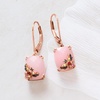 image:imageRossSimons Pink Opal and 14 ct tw Multicolored Sapphire Bumblebee Drop Earrings With Garnet Accents in 18kt Rose Gold Over Sterling