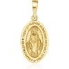 image:imageCanaria Fine Jewelry RossSimons 10kt Yellow Gold Miraculous Medal Pendant