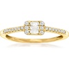 image:imageRossSimons 020 ct tw Diamond Cluster Ring in 10kt Yellow GoldDiamond