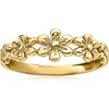 image:imageRossSimons 10kt Yellow Gold MultiFlower RingNo Gemstone