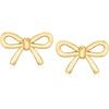 image:imageRossSimons 10kt Yellow Gold Ribbon Earrings