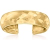image:imageRossSimons 10kt Yellow Gold Satin and Polished Toe Ring