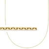 image:imageRossSimons 11mm 10kt Yellow Gold DiamondCut CableChain NecklaceNo Gemstone
