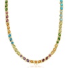 image:imageRossSimons 2170 ct tw MultiGemstone Necklace in 18kt Gold Over SterlingAmethyst