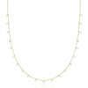 image:imageRossSimons 253mm Cultured Pearl Station Necklace in 10kt Yellow Gold200 Inches