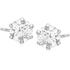 image:imageRossSimons 300 ct tw Moissanite Stud Earrings in Sterling Silver