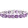 image:imageRossSimons 5000 ct tw Amethyst Tennis Bracelet in Sterling SilverAmethyst