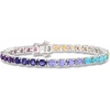 image:imageRossSimons Fire Opal and 1050 ct tw MultiGemstone Tennis Bracelet in Sterling SilverAmethyst