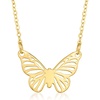 image:imageRossSimons Italian 10kt Yellow Gold Butterfly Necklace160 Inches