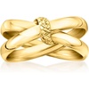image:imageRossSimons Italian 10kt Yellow Gold Crisscross RingNo Gemstone