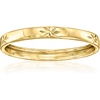 image:imageRossSimons Italian 10kt Yellow Gold DiamondCut Star RingNo Gemstone