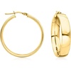 image:imageRossSimons Italian 10kt Yellow Gold Hoop Earrings