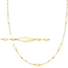 image:imageRossSimons Italian 10kt Yellow Gold Kite Station NecklaceNo Gemstone