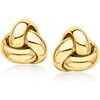image:imageRossSimons Italian 10kt Yellow Gold Love Knot Earrings