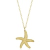 image:imageRossSimons Italian 10kt Yellow Gold Starfish Necklace180 Inches