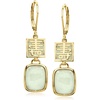 image:imageRossSimons Jade Longevity Drop Earrings in 18kt Gold Over Sterling