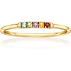 image:imageRossSimons MultiGemstone Ring in 10kt Yellow GoldAmethyst