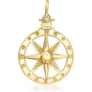 image:imageCanaria Fine Jewelry RossSimons 10kt Yellow Gold Compass Pendant
