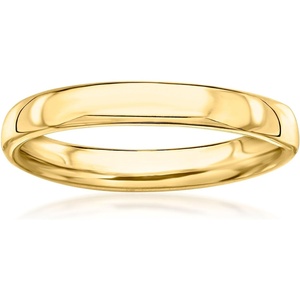 image:imageRossSimons 10kt Yellow Gold Polished RingNo Gemstone