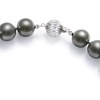 image:imageRossSimons 1013mm Black Cultured Tahitian Pearl Necklace With 14kt White Gold180 Inches