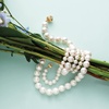 image:imageRossSimons 1112mm Cultured Pearl Necklace With 14kt Yellow GoldNo Gemstone