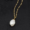 image:imageRossSimons 1214mm Cultured Baroque Pearl Pendant Necklace in 18kt Gold Over Sterling