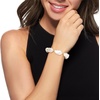 image:imageRossSimons 1314mm Cultured Baroque Pearl Stretch Bracelet With 14kt Yellow Gold70 Inches