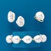 image:imageRossSimons 1314mm Cultured Baroque Pearl Stretch Bracelet With 14kt Yellow Gold80 Inches