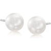 image:imageRossSimons 48mm Cultured Pearl Jewelry Set 5 Pairs Of Stud Earrings With Sterling Silver