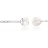 image:imageRossSimons 48mm Cultured Pearl Jewelry Set 5 Pairs Of Stud Earrings With Sterling Silver