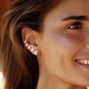image:imageRossSimons 48mm Cultured Pearl Jewelry Set 5 Pairs Of Stud Earrings With Sterling Silver
