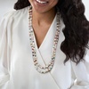image:imageRossSimons 48mm Multicolored Cultured Baroque Pearl Jewelry Set 4 Bracelets and Necklace 64 inches