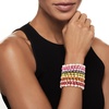 image:imageRossSimons 57mm Multicolored Cultured Pearl Jewelry Set Ten Stretch Braceletsmulticolor