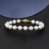 image:imageRossSimons 67mm Cultured Pearl Bracelet With 14kt Yellow Goldno gemstone