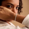 image:imageRossSimons 69mm Cultured Pearl Bolo Bracelet in Sterling Silver