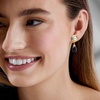 image:imageRossSimons 758mm Cultured Pearl and Gemstone Drop Earrings in 18kt Gold Over Sterling