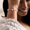 image:imageRossSimons 859mm Cultured Pearl and 4mm Pink Coral Bead Bracelet in 18kt Gold Over Sterling80 Inches