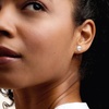 image:imageRossSimons 885mm Cultured Pearl Stud Earrings With Diamond Accents in 14kt Yellow Gold