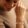 image:imageRossSimons 885mm Cultured Pearl and 445mm Amazonite Bead Bracelet in 18kt Gold Over Sterling7 Inches
